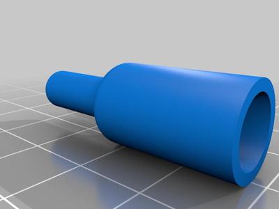 Tent pole end cap