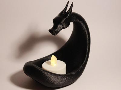 Dragon Sculpture | Tea light holder