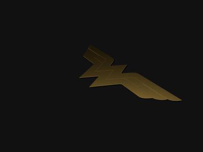 Wonder Woman hair pin