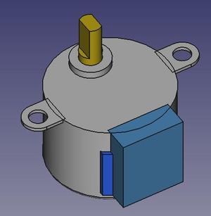 Stepper motor model