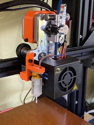 BL Touch mount for Micro Swiss Direct Drive