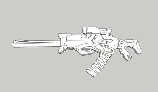 Nomad MULTI Sniper Rifle for Infinity: The Game