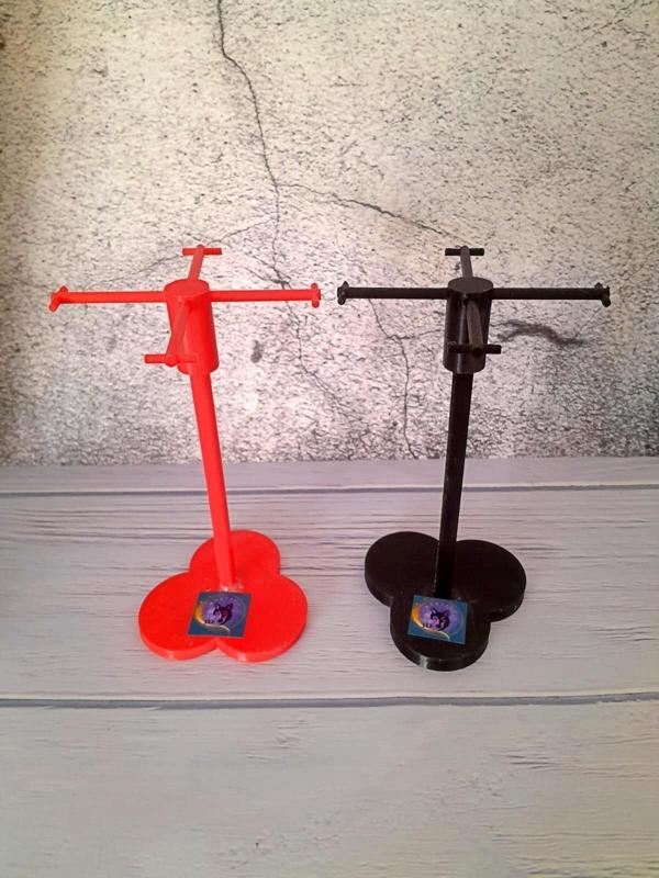 3D Printable Rotating Jewelry and Accessories Holder (360°)