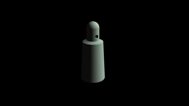 Tamiya Hornet front body post