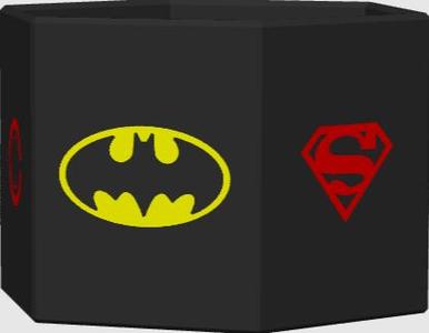 Justice League pencil holder