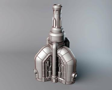 Fuelgurin Refinery - Warhammer 40K/Necromunda/Scifi Facility