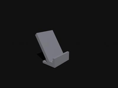 Minimalist phone holder