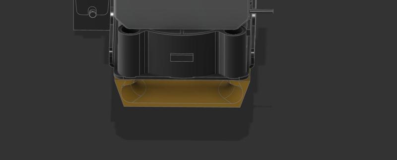 Custom cold ELEGOO NEPTUNE 3 PRO Air intake design for ACID3D