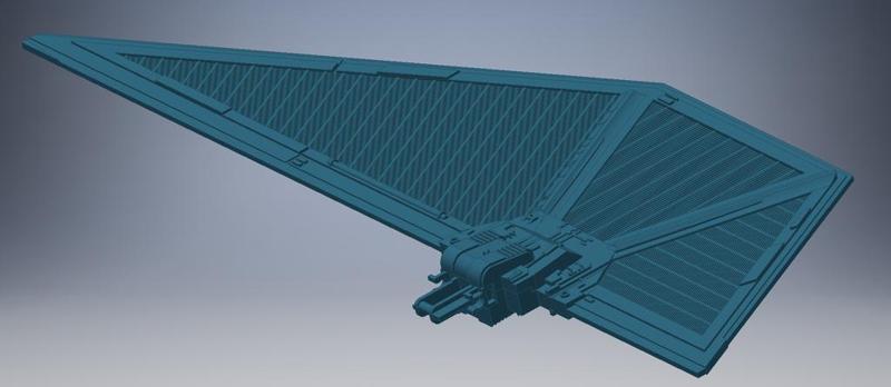 Hasbro Tie Striker (Rogue one) wing replacement