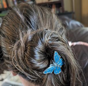 Butterfly Hair Pins