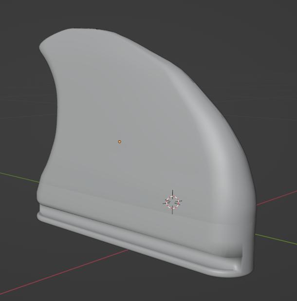 fin for cosplay harness