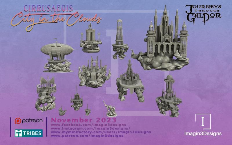 Cirrusaegis: City in the Clouds COMPLETE SET
