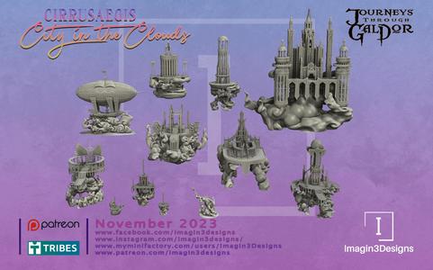 Cirrusaegis: City in the Clouds COMPLETE SET
