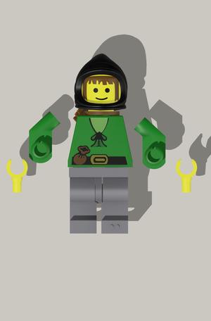 Brick Dark Forestman