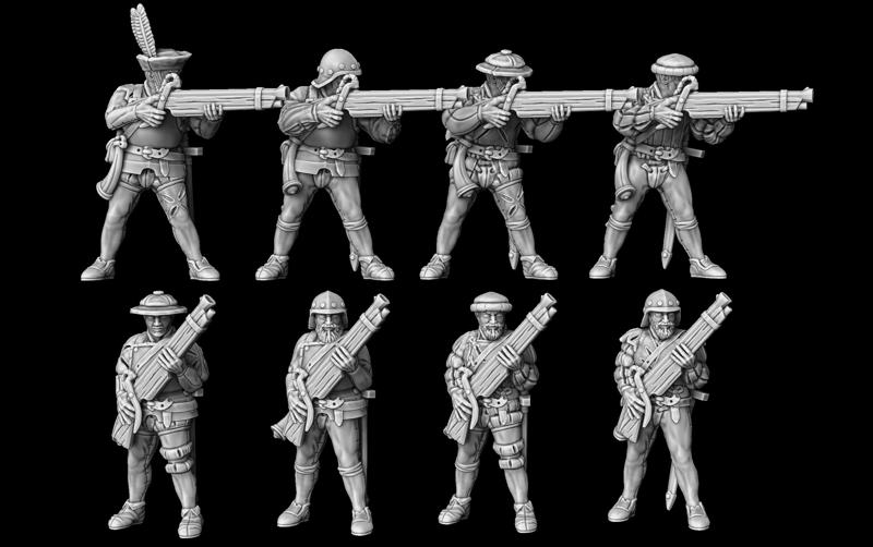 Swiss Arquebusiers