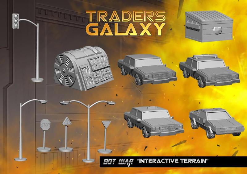 Terrain - Interactive Bot War Terrain
