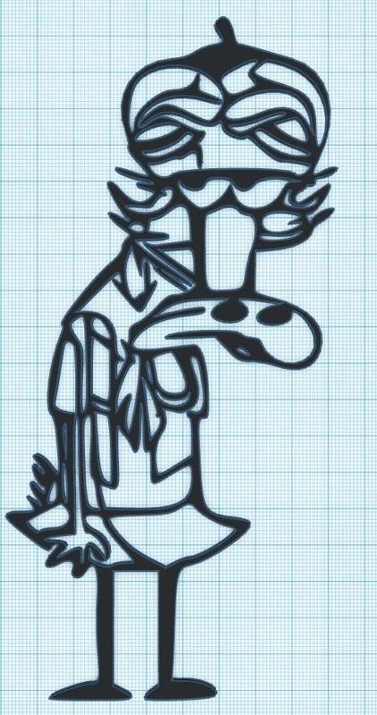 GIRL SCOUT LUMPUS - CAMP LAZLO - WALL ART