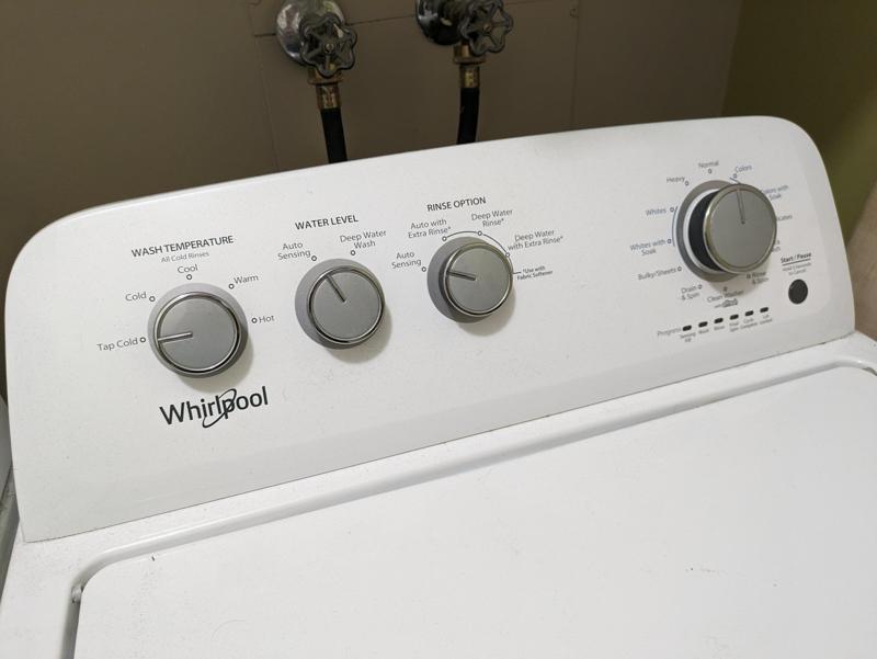 Washing machine coupling