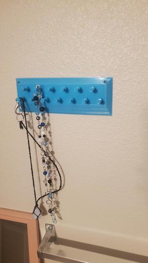 Wall Mounted Necklace Holder
