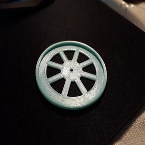 Toy car wheel 53mm diameter