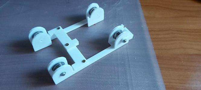  Folding bobine support _ Soporte bobina plegable