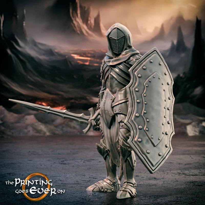 Shadow Knight - Model A - Presupported