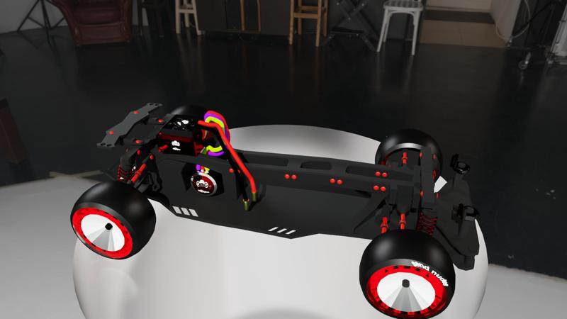 RC 1/10 Drift Chassis