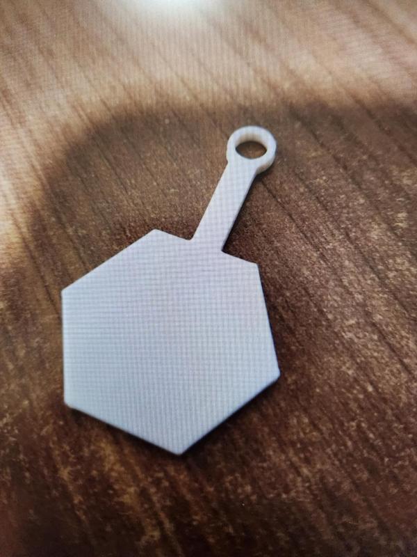 Rated - Hex Keychain