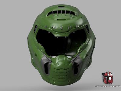 DOOM Eternal Cosplay Helmet 1:1 Replica