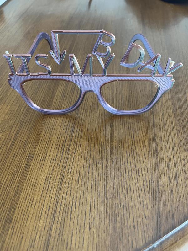 Brithday glasses