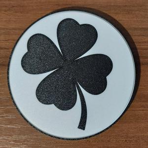 Good luck charm coaster