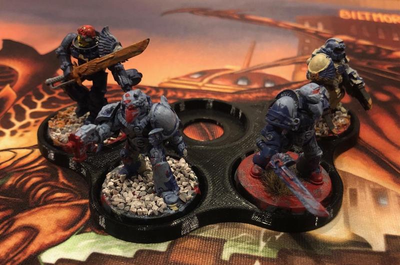 Squad Base - 32mm Diameter - Warhammer / D&D