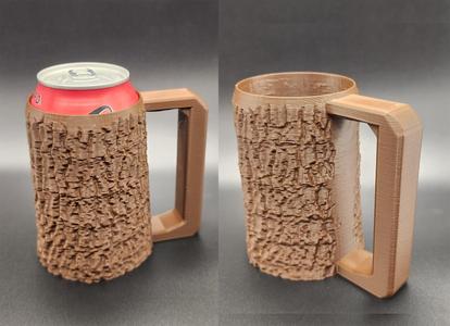Tree Trunk Can Mugger