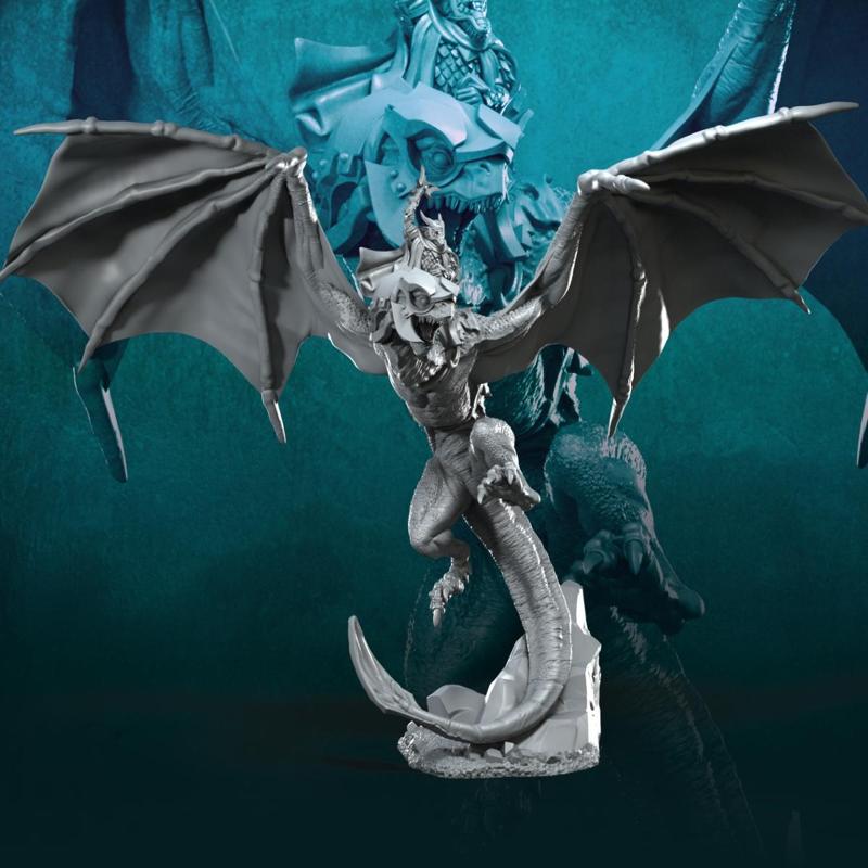 Wyvern with Dark Mage | Dragon Army | Fantasy