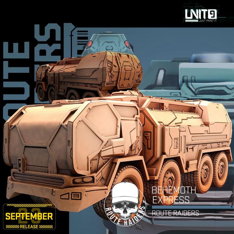 Cyberpunk - Behemoth Express - Route Raiders