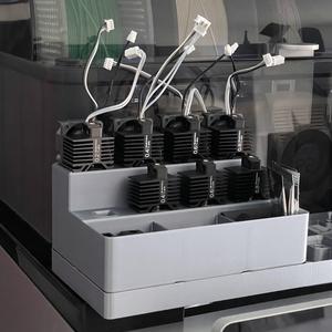 Gridfinity Holder for 8 Bambu Lab Hotends/Nozzles