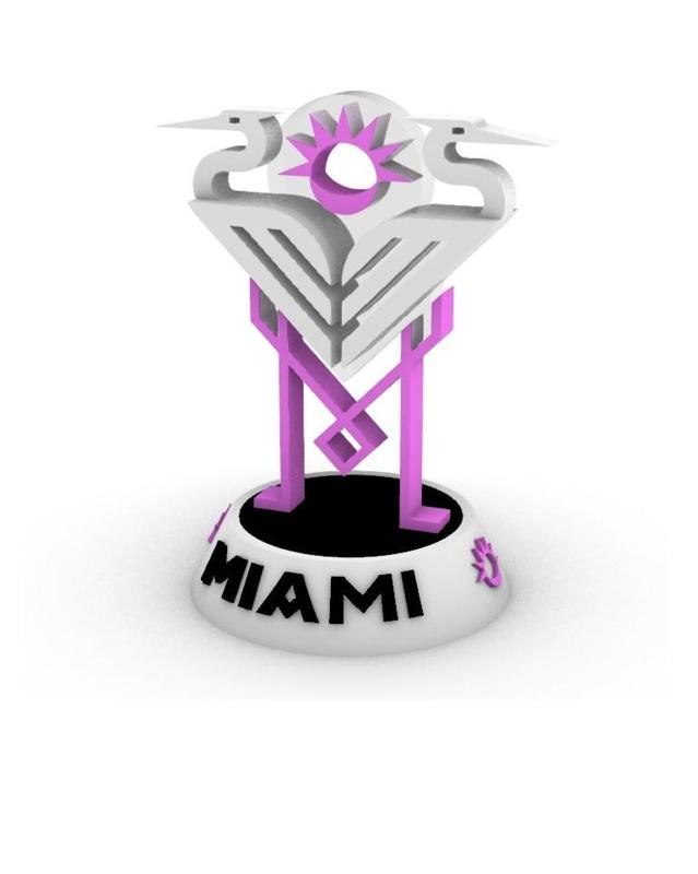 Inter de Miami - Decorative piece
