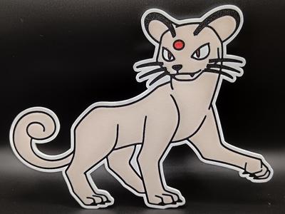 Pokémon Persian Wall Decoration