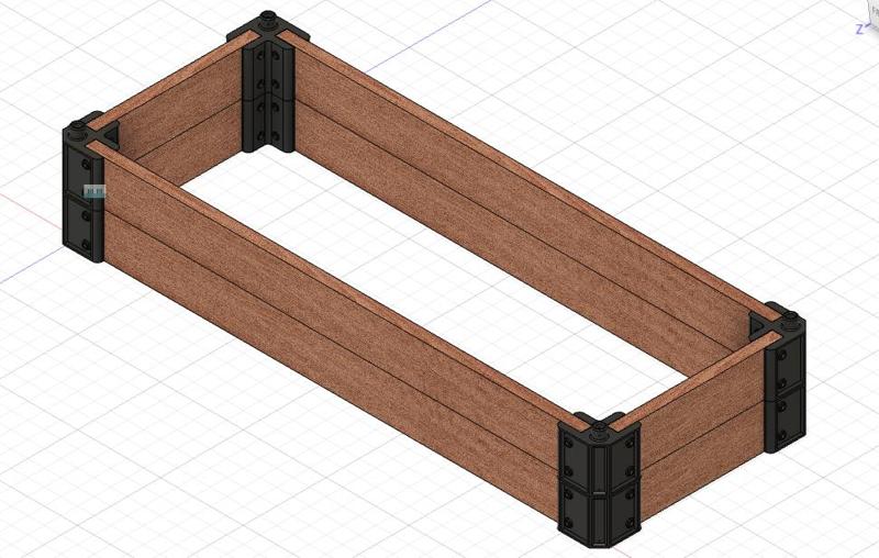 Parametric Raised Garden Bed WIP