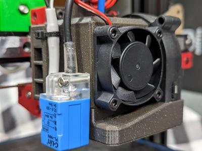 Darkstar's E3D Ring Mount Hotend & Part Cooler.
