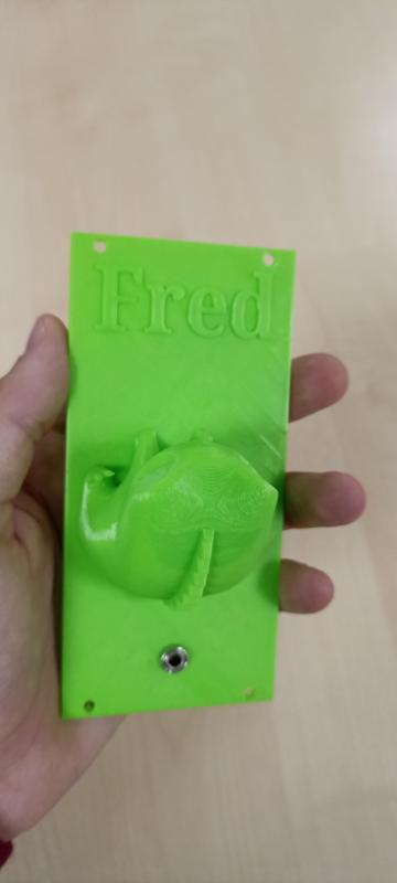 Fred The Frog But He Is A Eurorack Module