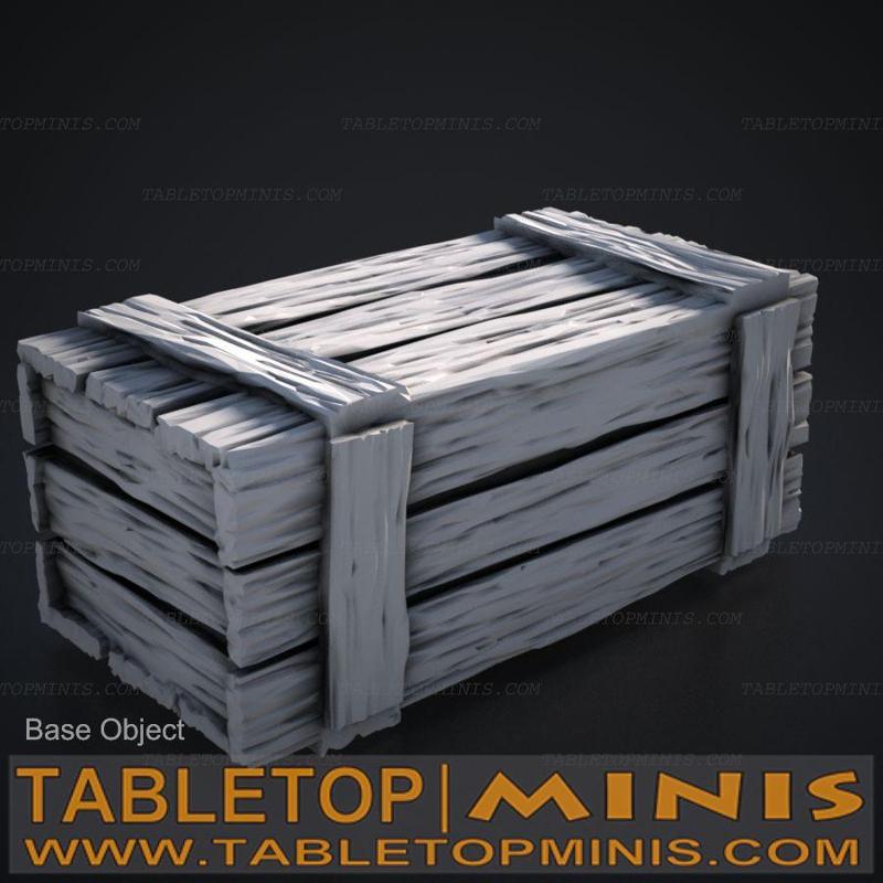 Large Wooden Crate