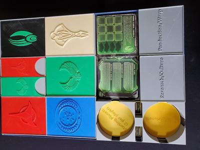 Star Trek Ascendancy Boardgame Insert