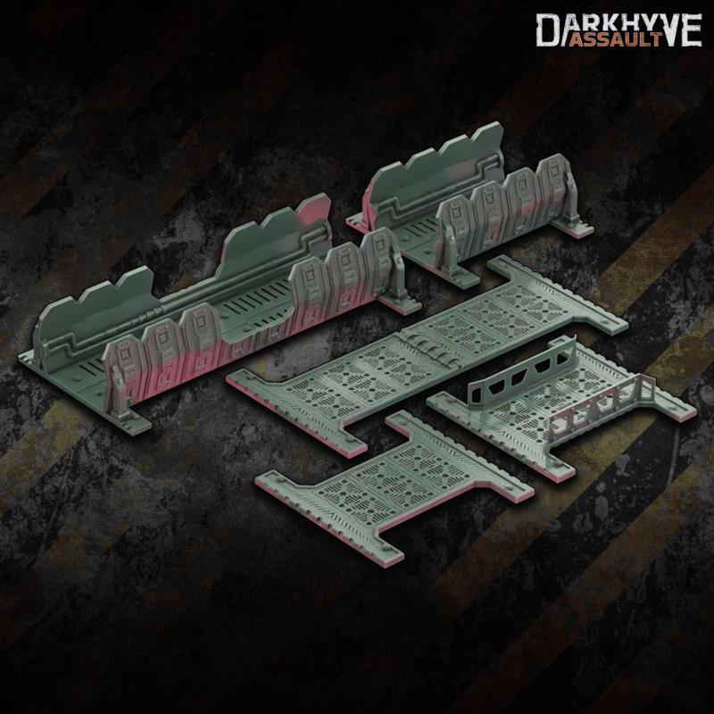 DarkHyve Assault – Gantries & Walkways