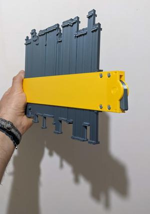 Lockable contour gauge 230 mm