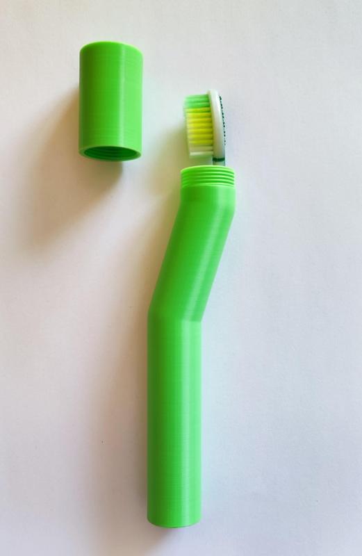 Toothbrush travel case
