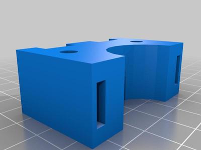 Mast adapter 25mm Flat Mount