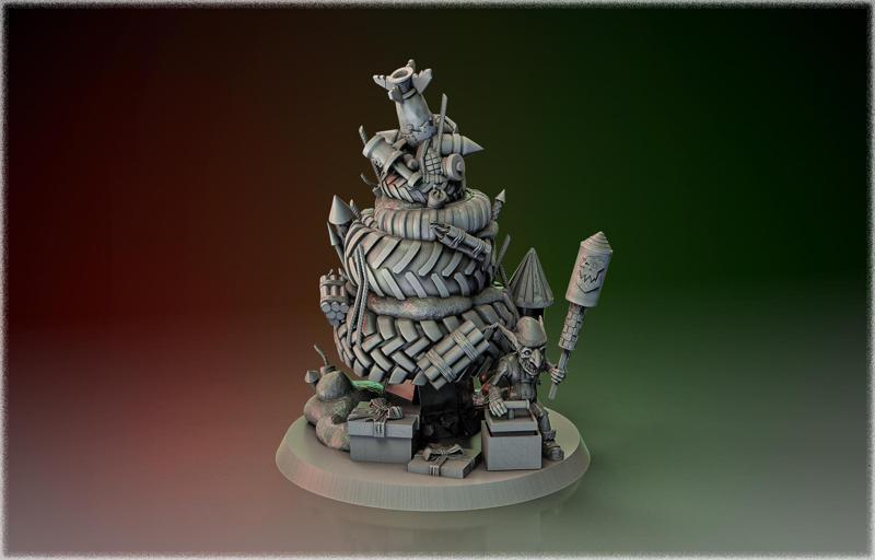 Happy Orkz Year - Christmas "Tree"