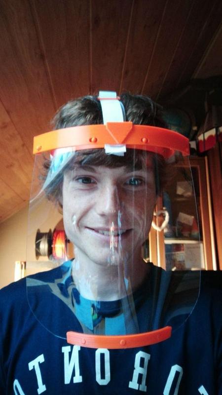 COVID Face Shield Broezie - Comfortable