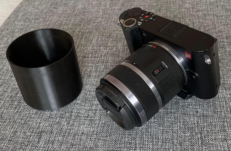 XIAOYI ZOOM LENS 12-40mm 1:3.5-5.6 (Yi M1) lens hood